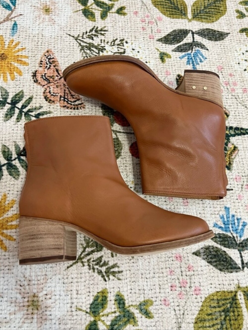 New In Box Anthropologie Beek Pheasant Leather Boots - Picture 3 of 16
